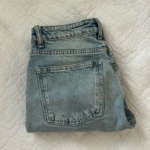 Zara mom jeans